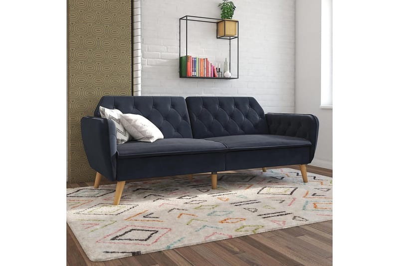 Tallulah 2-sits Bäddsoffa Marinblå - Novogratz - Möbler - Soffa - Bäddsoffa