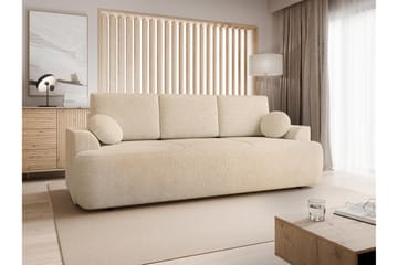 Terros Bäddsoffa 3-sits - Beige - Möbler - Soffa - Bäddsoffa
