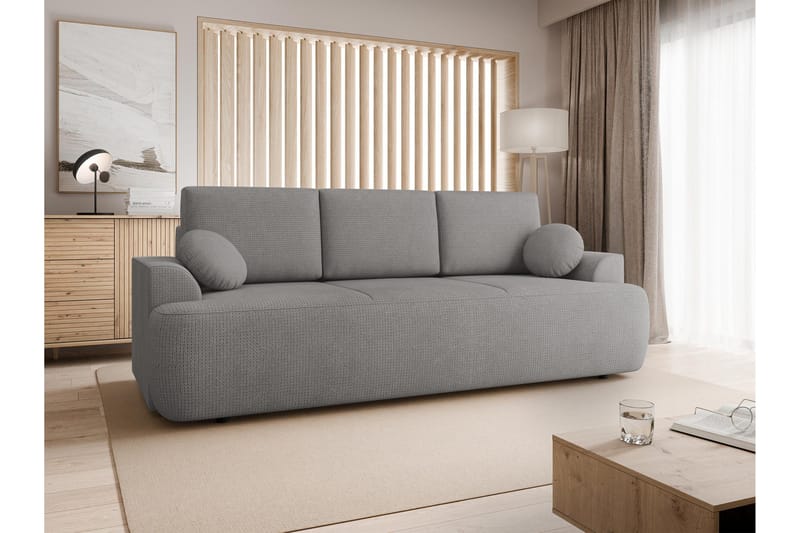 Terros Bäddsoffa 3-sits - Grå - Möbler - Soffa - Bäddsoffa