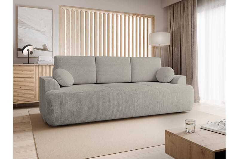 Terros Bäddsoffa 3-sits - Grå - Möbler - Soffa - Bäddsoffa