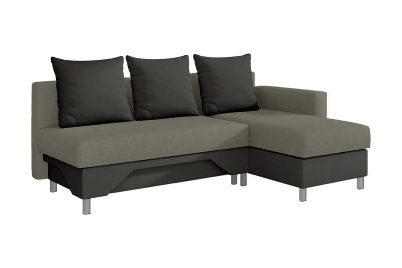 Tom Divanbäddsoffa 215x133x72 cm - Beige/Grå - Möbler - Soffa - Bäddsoffa