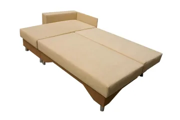 Tom Divanbäddsoffa 215x133x72 cm - Brun/Vit - Möbler - Soffa - Bäddsoffa