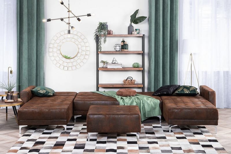 Toomey Bäddsoffa med Divan - Brun - Möbler - Soffa - Bäddsoffa