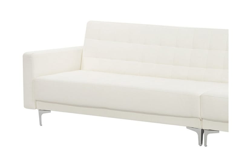 Toomey Hörnbäddsoffa Large Vänster Konstläder - Vit - Möbler - Soffa - Bäddsoffa