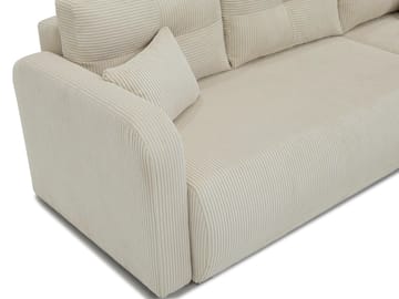 Toren Bäddsoffa med förvaring och Divan Höger - Ljusgrå - Möbler - Soffa - Bäddsoffa