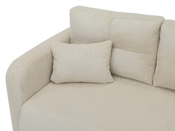 Toren Bäddsoffa med förvaring och Divan Höger - Ljusgrå - Möbler - Soffa - Bäddsoffa