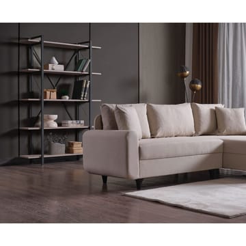 Torlan 3-sits Hörnbäddsoffa - Beige - Möbler - Soffa - Bäddsoffa