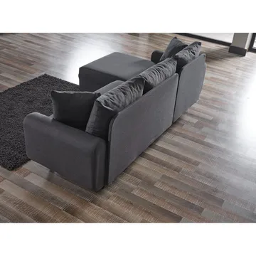Torlan 3-sits Hörnbäddsoffa - Mörkgrå - Möbler - Soffa - Bäddsoffa