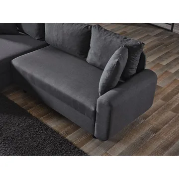 Torlan 3-sits Hörnbäddsoffa - Mörkgrå - Möbler - Soffa - Bäddsoffa