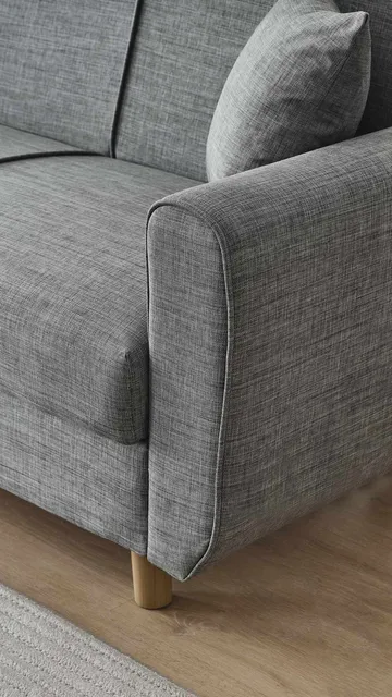 Torlan 3-sits Soffa - Grå - Möbler - Soffa - Bäddsoffa