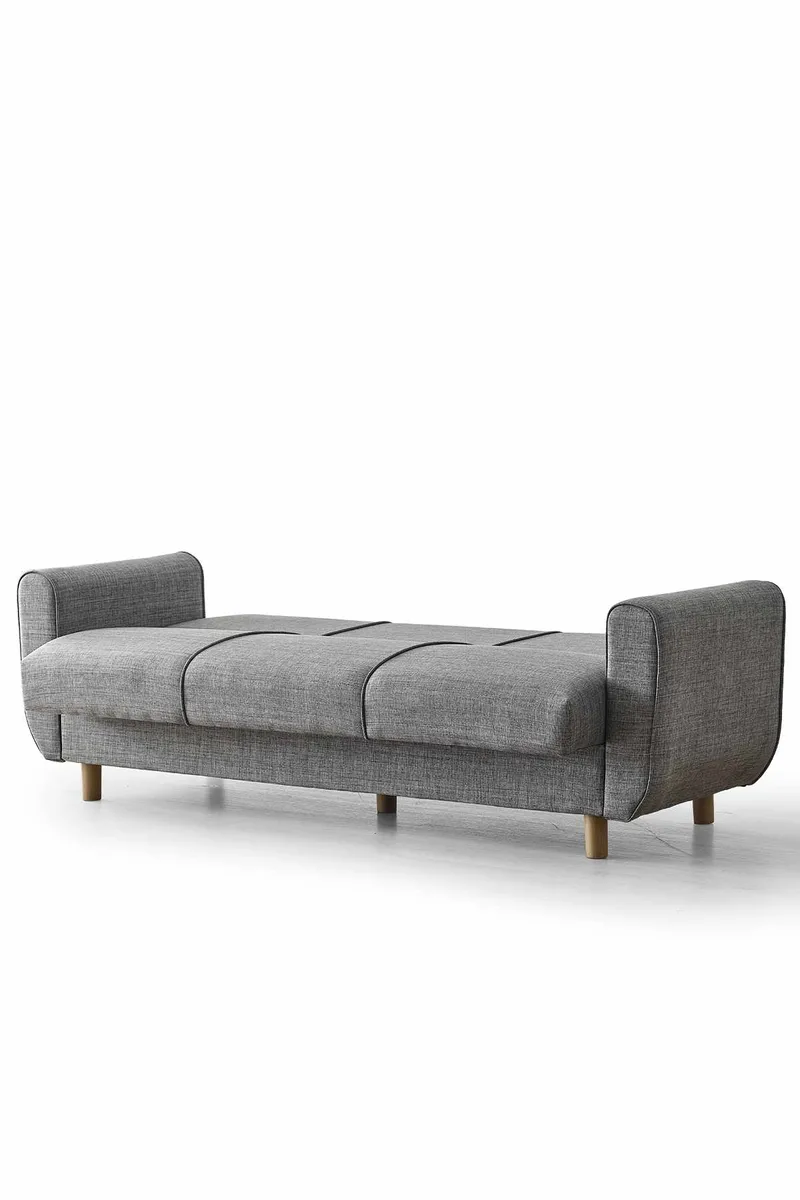 Torlan 3-sits Soffa - Grå - Möbler - Soffa - Bäddsoffa