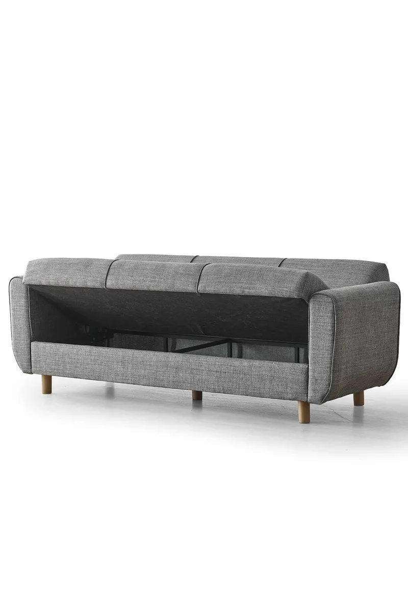 Torlan 3-sits Soffa - Grå - Möbler - Soffa - Bäddsoffa