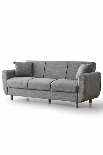 Torlan 3-sits Soffa - Grå - Möbler - Soffa - Bäddsoffa