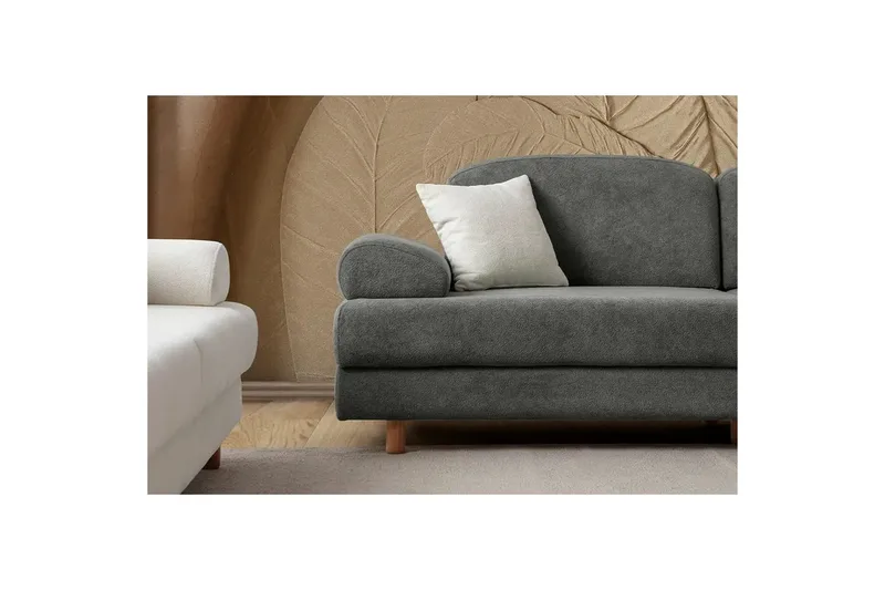 Torrelis Bäddsoffa 3-sits - Antracit - Möbler - Soffa - Bäddsoffa