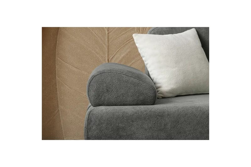 Torrelis Bäddsoffa 3-sits - Antracit - Möbler - Soffa - Bäddsoffa