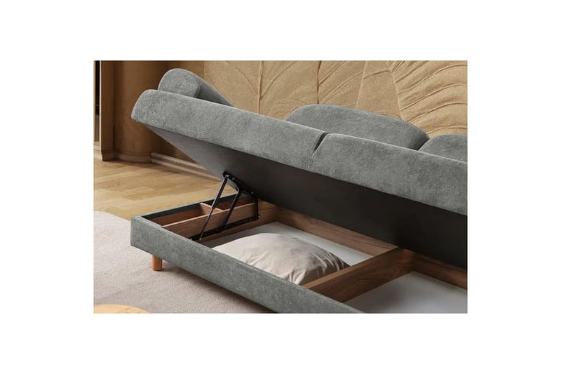 Torrelis Bäddsoffa 3-sits - Antracit - Möbler - Soffa - Bäddsoffa