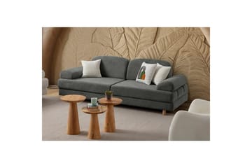 Torrelis Bäddsoffa 3-sits - Antracit - Möbler - Soffa - Bäddsoffa