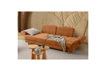 Torrelis Bäddsoffa 3-sits - Terrakotta - Möbler - Soffa - Bäddsoffa
