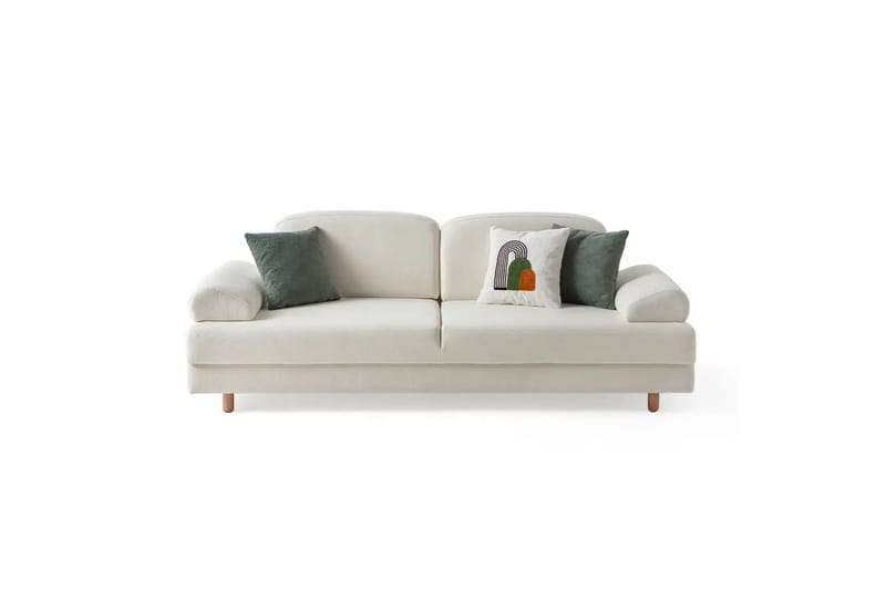 Torrelis Bäddsoffa 3-sits - Vit - Möbler - Soffa - Bäddsoffa