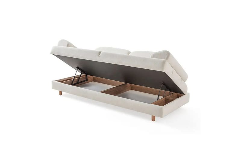 Torrelis Bäddsoffa 3-sits - Vit - Möbler - Soffa - Bäddsoffa