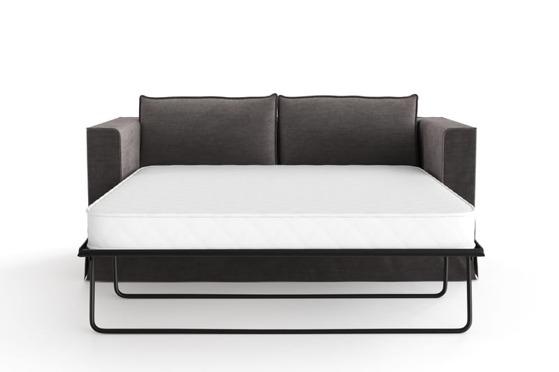 Travstad 3-sits Bäddsoffa i Chenille - Grå - Möbler - Soffa - Bäddsoffa