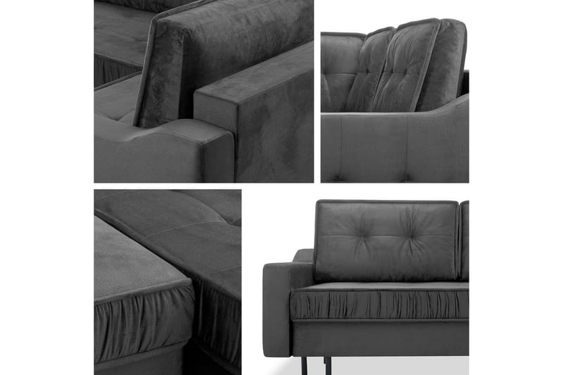 Tregaron 4-sits Hörnbäddsoffa - Möbler - Soffa - Bäddsoffa