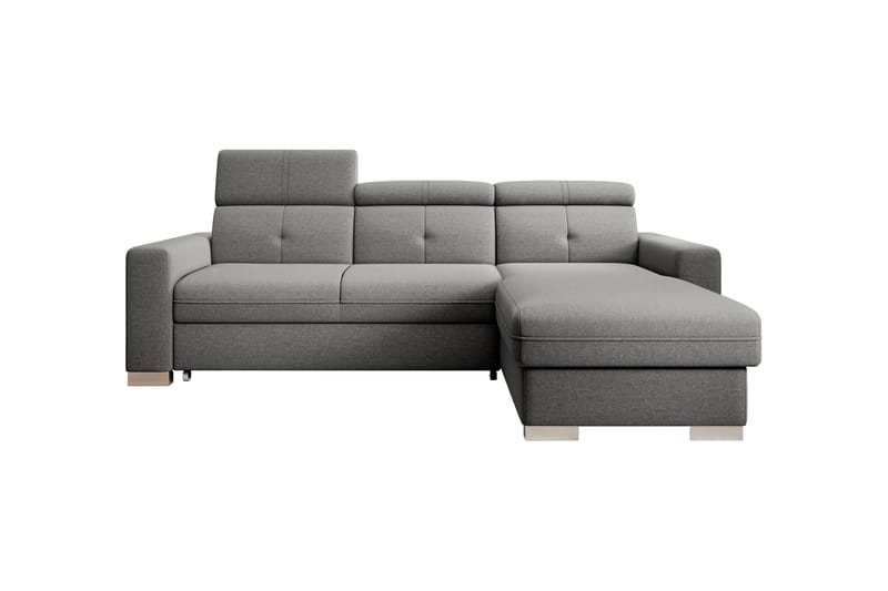 Trent Bäddsoffa m. Divan med Förvaring 3-sits - Grå - Bäddsoffa - Bäddsoffa divan