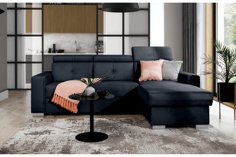 Trent Bäddsoffa m. Divan med Förvaring 3-sits - Grafitgrå - Möbler - Soffa - Bäddsoffa