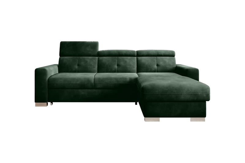 Trent Bäddsoffa m. Divan med Förvaring 3-sits - Mörkgrön - Möbler - Soffa - Bäddsoffa