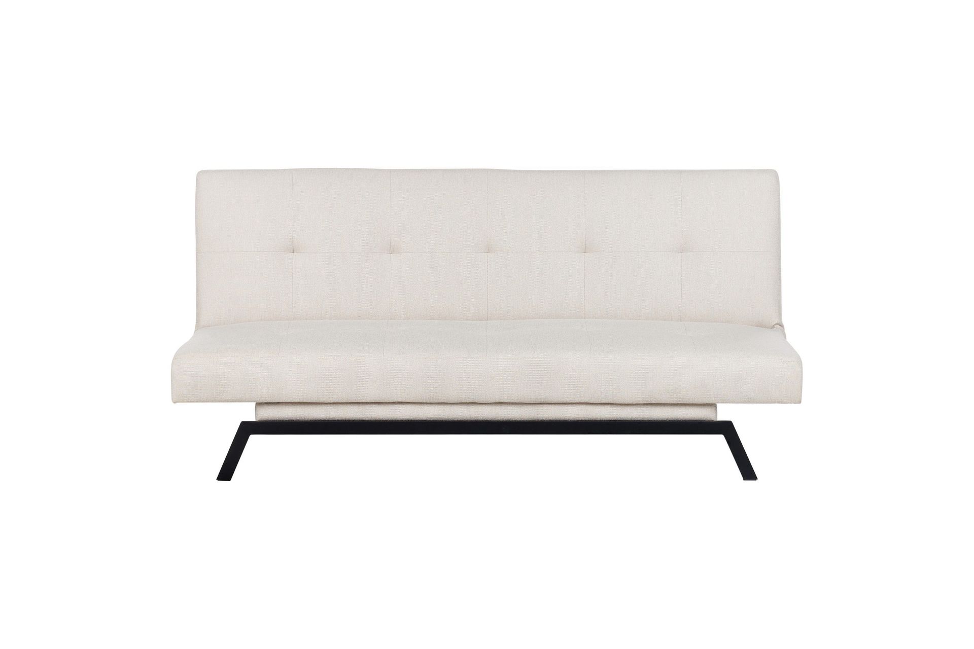 Tripta Rustogi Tripta Bäddsoffa 3-sits Svart/Vit - Möbler - Trademax