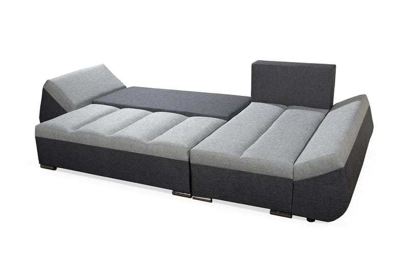 Trolleboda 8-sits Bäddsoffa Vänster - Beige/Brun - Bäddsoffa - Bäddsoffa divan