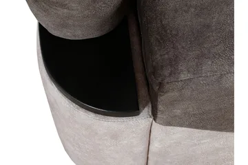 Turbo Bäddsoffa 200x96x90 cm - Brun/Grå - Möbler - Soffa - Bäddsoffa