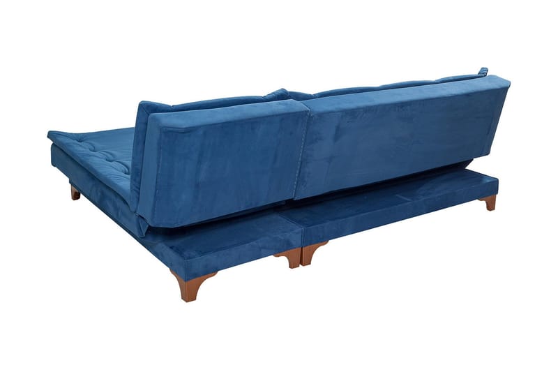 Turso Bäddsoffa med Divan Höger - Blå - Möbler - Soffa - Bäddsoffa