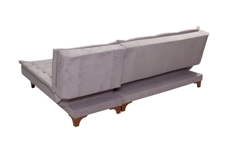 Turso Bäddsoffa med Divan Höger - Grå - Möbler - Soffa - Bäddsoffa