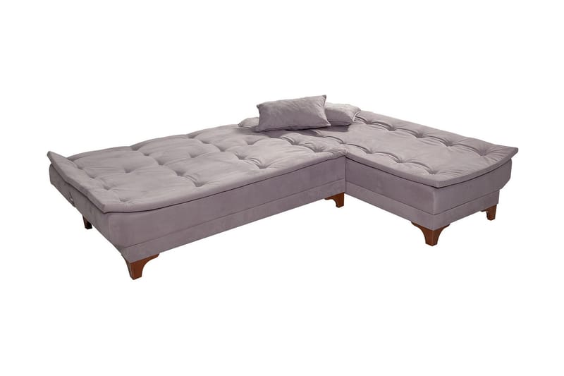 Turso Bäddsoffa med Divan Höger - Grå - Möbler - Soffa - Bäddsoffa