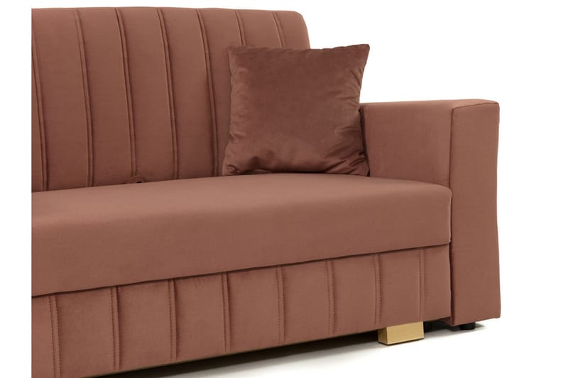 Upperud Soffa - Ljusrosa - Möbler - Soffa - Bäddsoffa