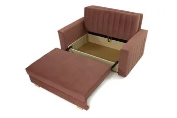 Upperud Soffa - Ljusrosa - Möbler - Soffa - Bäddsoffa