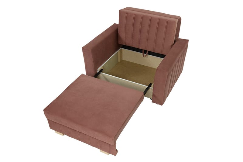 Upperud Soffa - Ljusrosa - Möbler - Soffa - Bäddsoffa