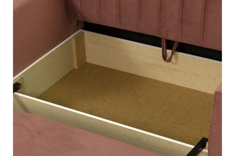 Upperud Soffa - Ljusrosa - Möbler - Soffa - Bäddsoffa