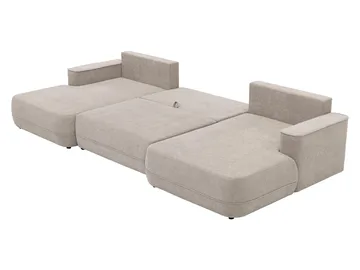 Uppland Bäddsoffa Dubbeldivan 5-sits - Beige - Möbler - Soffa - Bäddsoffa