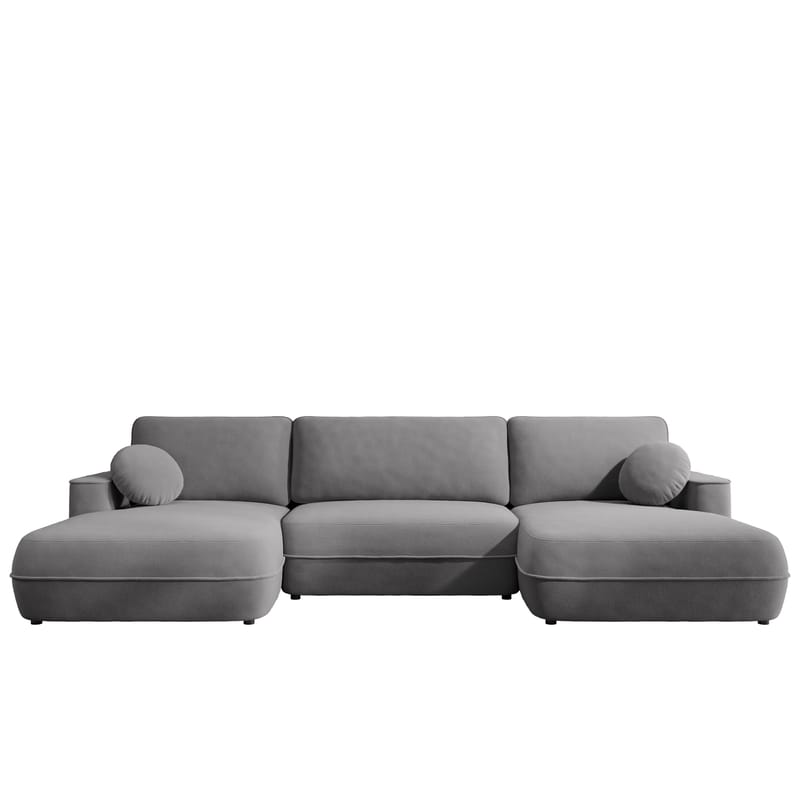 Uppland Bäddsoffa Dubbeldivan 5-sits - Grå - Möbler - Soffa - Bäddsoffa