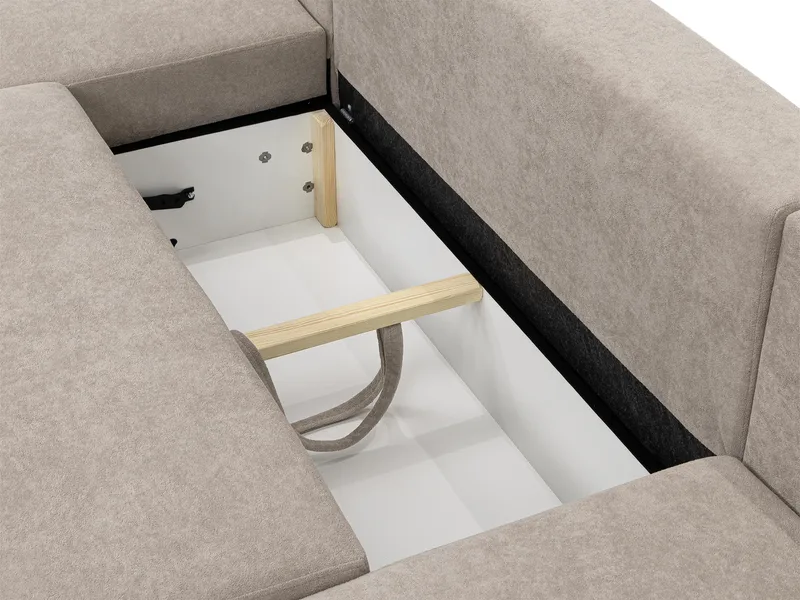 Uppland Bäddsoffa Dubbeldivan 5-sits - Grå - Möbler - Soffa - Bäddsoffa