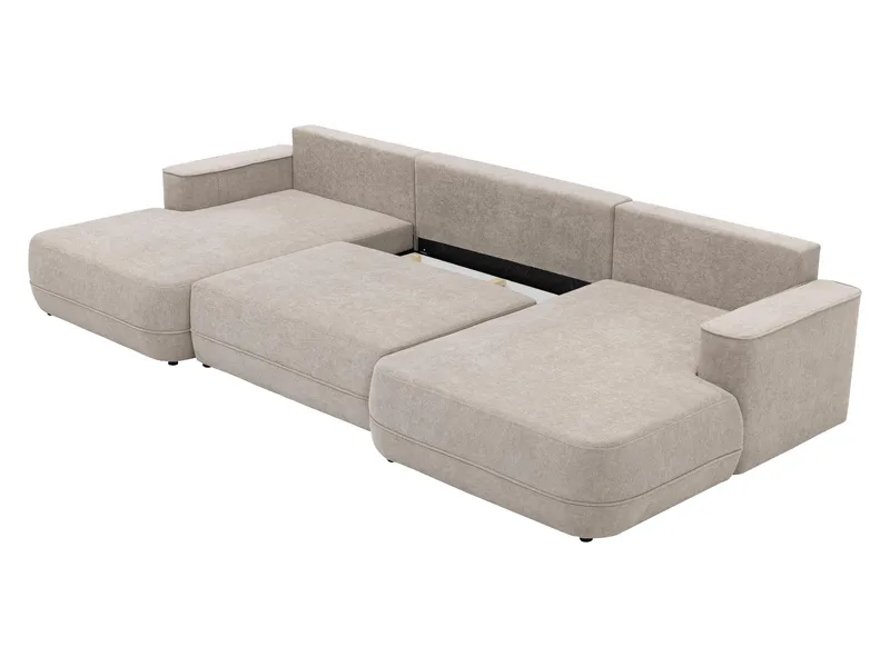 Uppland Bäddsoffa Dubbeldivan 5-sits - Ljusgrå - Möbler - Soffa - Bäddsoffa