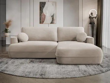 Uppland Bäddsoffa med Divan 3-sits - Beige - Möbler - Soffa - Bäddsoffa