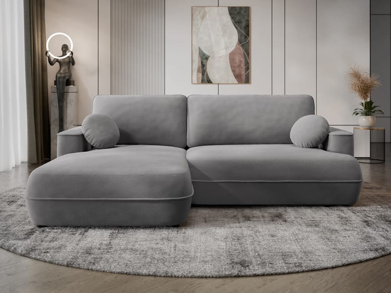 Uppland Bäddsoffa med Divan 3-sits - Grå - Möbler - Soffa - Bäddsoffa