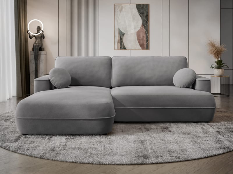 Uppland Bäddsoffa med Divan 3-sits - Grå - Möbler - Soffa - Bäddsoffa