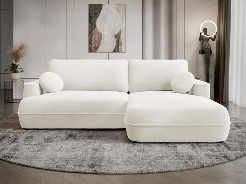 Uppland Bäddsoffa med Divan 3-sits - Vit - Möbler - Soffa - Bäddsoffa