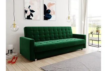 Veasna Bäddsoffa - Grön - Möbler - Soffa - Bäddsoffa