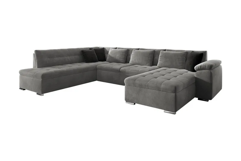 Vekerum 6-sits Bäddsoffa - Grå - Möbler - Soffa - Bäddsoffa