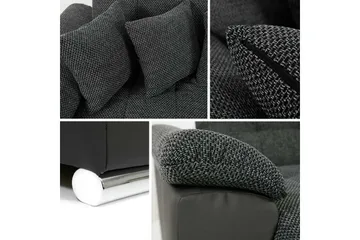 Vekerum 6-sits Bäddsoffa - Röd/Svart - Möbler - Soffa - Bäddsoffa